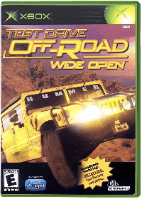 Test Drive Off Road Wide Open Xbox US box art